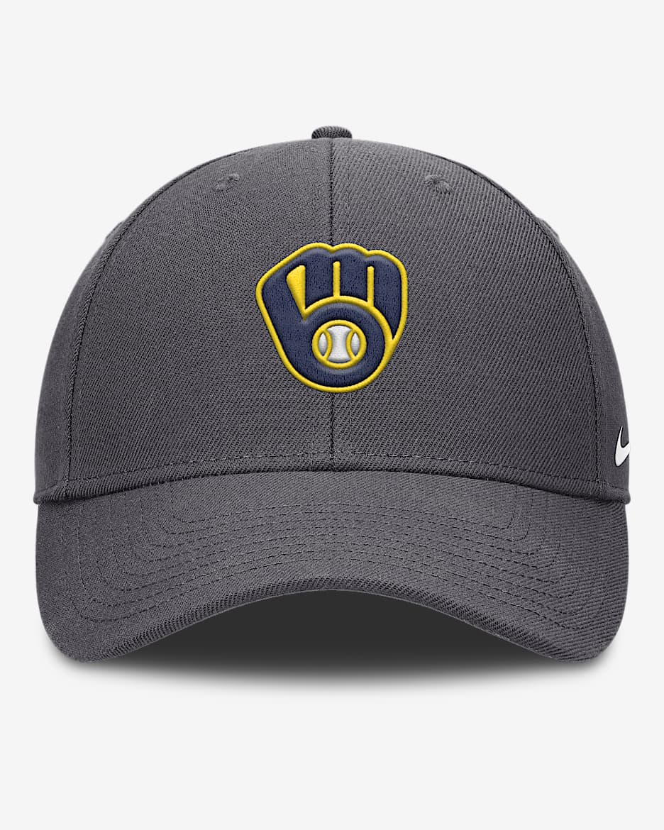 Milwaukee Brewers Club Men's Nike Dri-FIT MLB Adjustable Hat